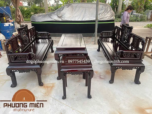 trường kỷ ph&uacute;c thọ gỗ gụ