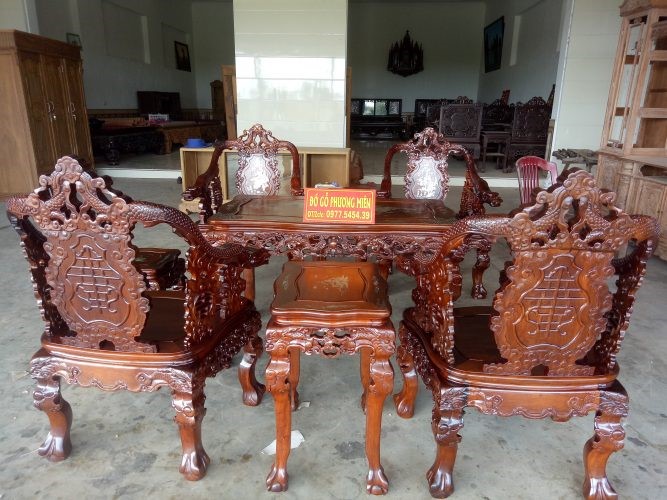 bàn ghế gỗ tại Hà Nội
